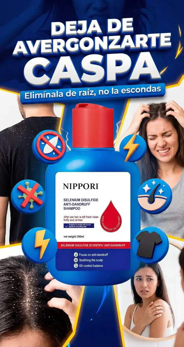 Shampoo Anticaspa Potente – Resultados Reales Desde los Primeros Usos