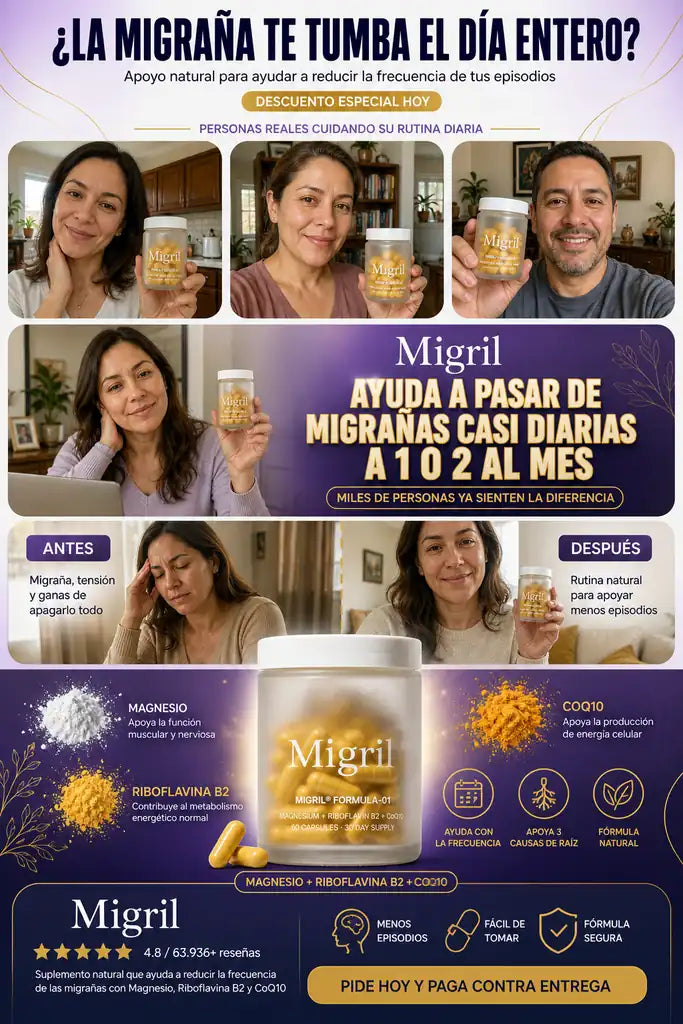 Migracol - Bienestar y Menos Días de Malestar - Descuento Especial Hoy