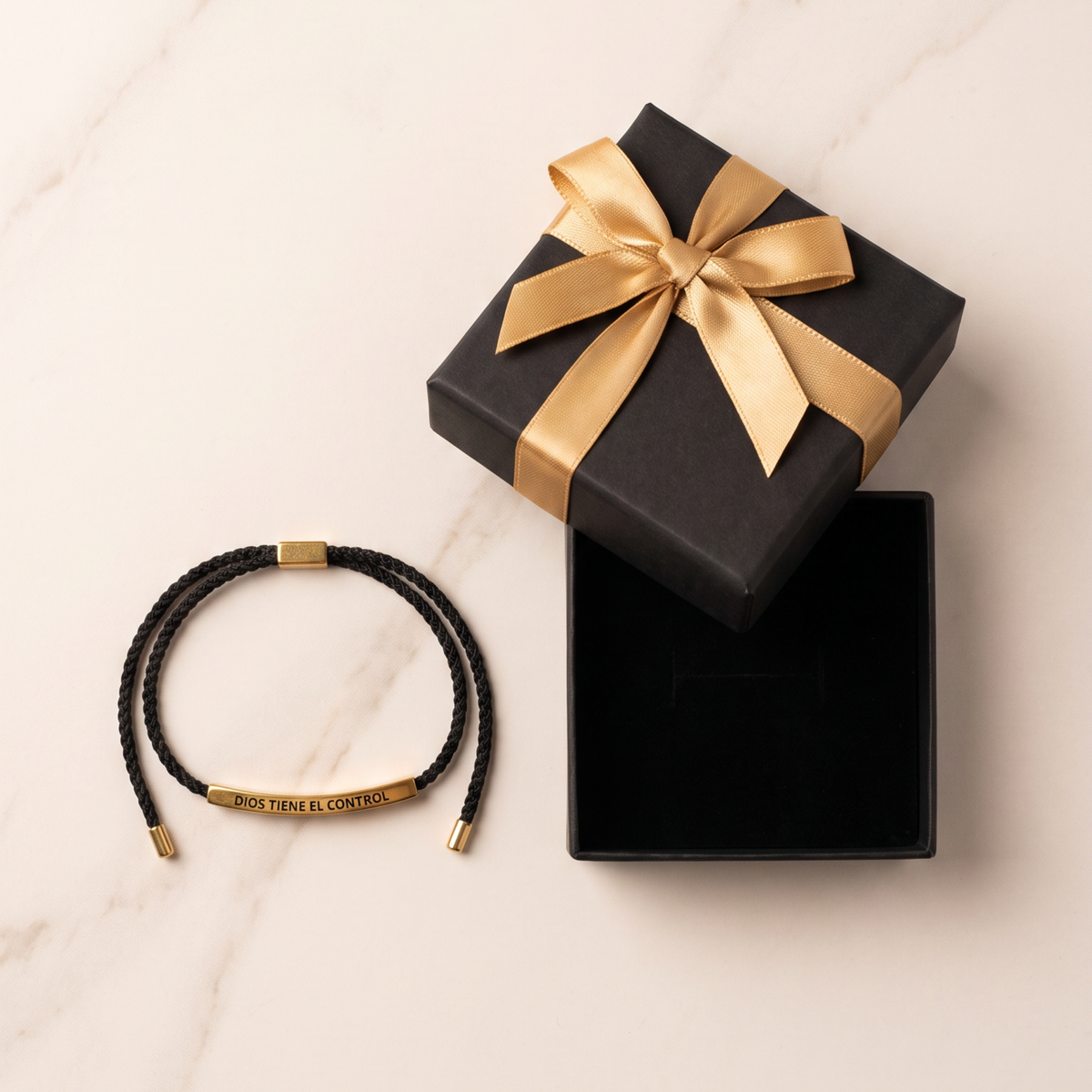Pulsera Dios Tiene el Control - Combo Pareja (2 Unidades)