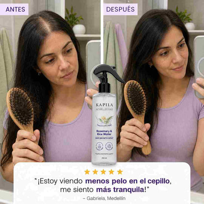 Kapila Tónico de Crecimiento Romero y Arroz