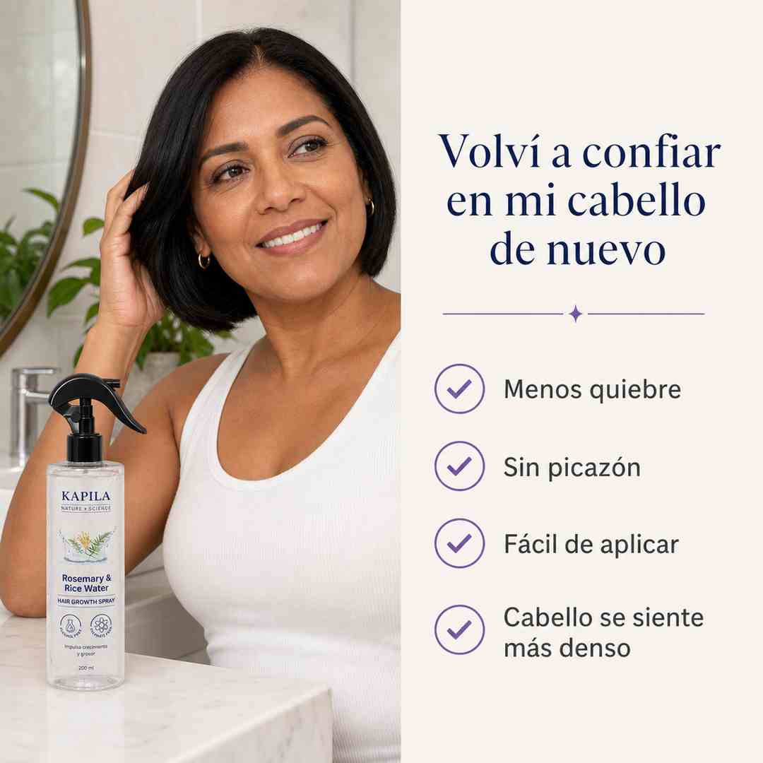 Kapila Tónico de Crecimiento Romero y Arroz