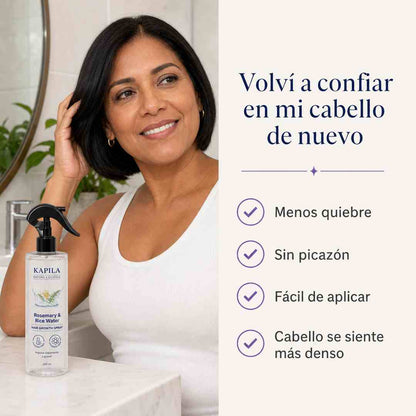 Kapila Tónico de Crecimiento Romero y Arroz