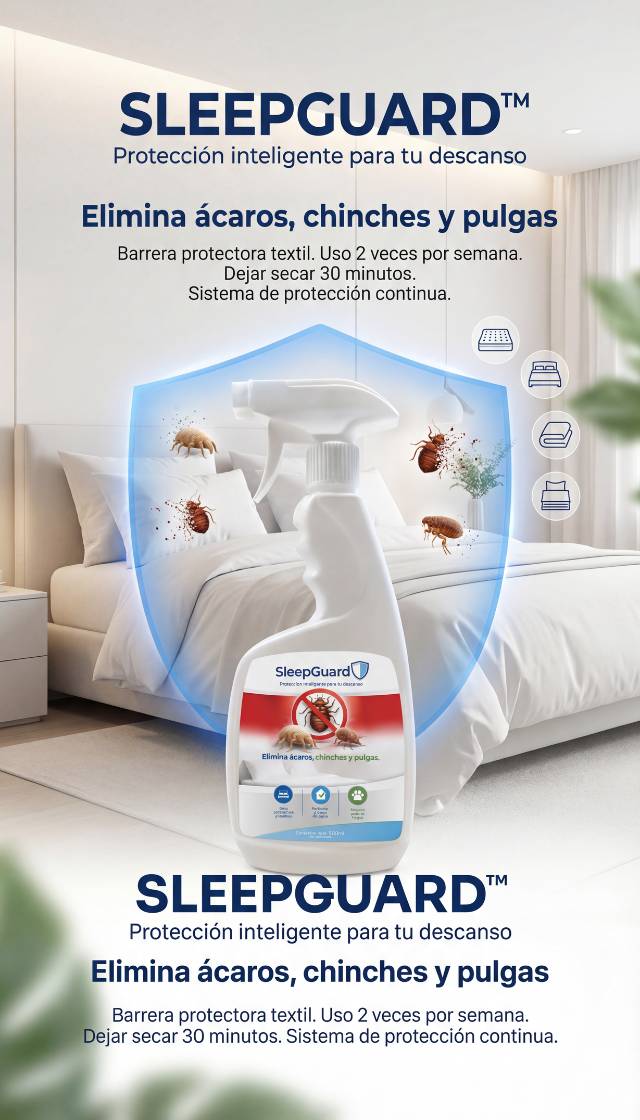 😣 Picaduras al dormir? Protege tu cama🔥 Elimina pulgas acaros y chinches del colchón