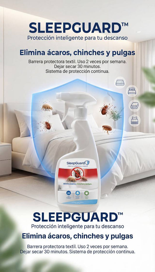 😣 Picaduras al dormir? Protege tu cama🔥 Elimina pulgas acaros y chinches del colchón