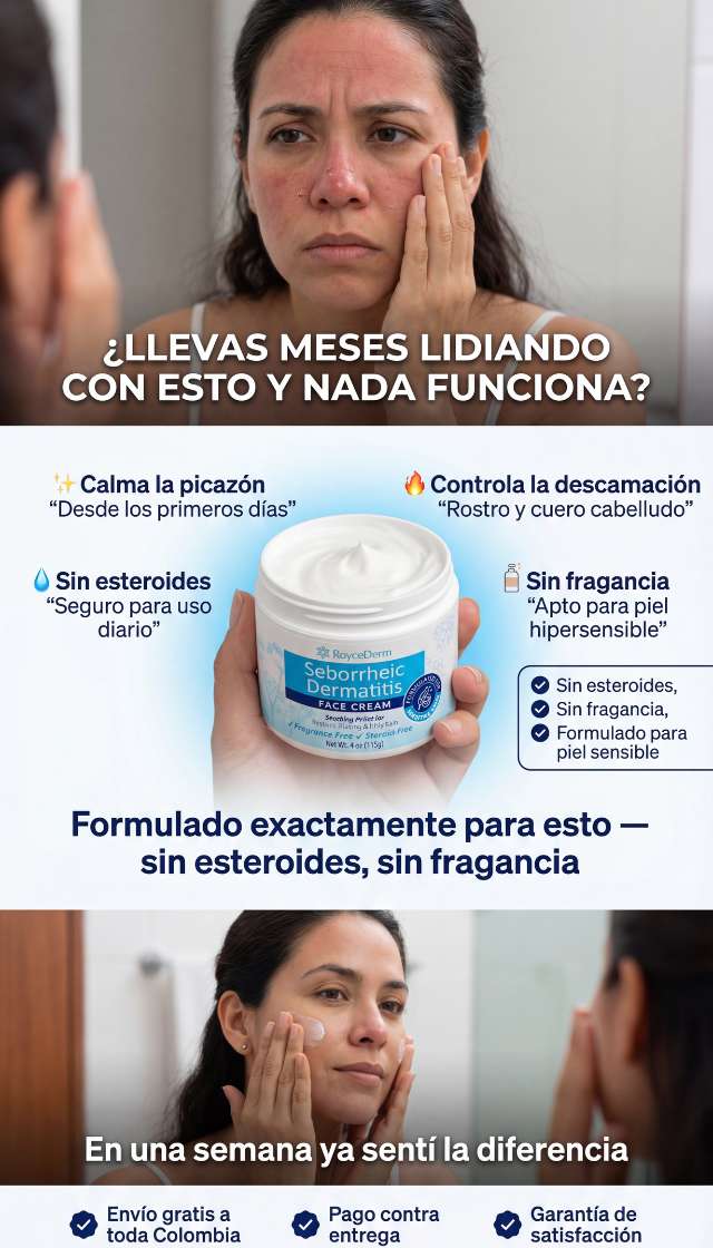 pica, enrojece y no se va con nada… esto fue formulado exactamente para eso."