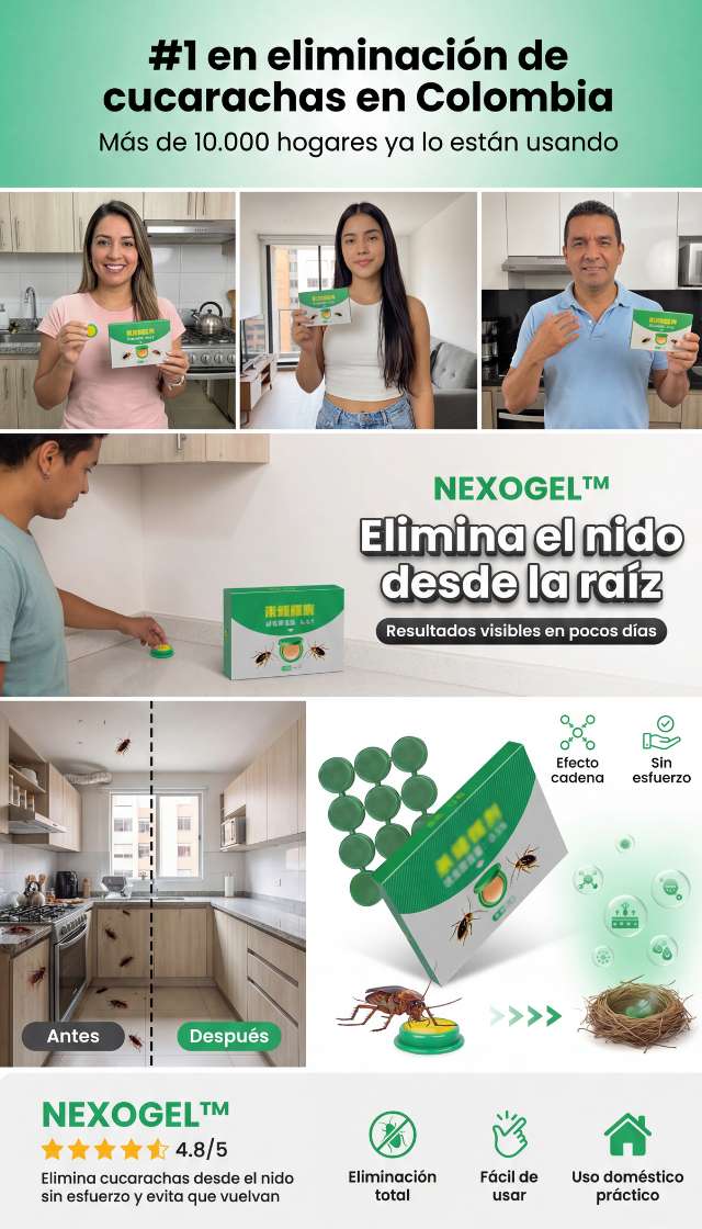 👉 “Elimina las cucarachas pequeñas 🎯(CHIRIPAS)🎯 desde el nido (no solo las que ves)”