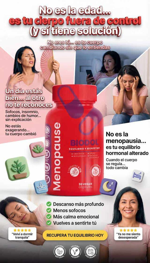 ¿Te despiertas en la madrugada con calor? ¿No puedes volver a dormir después de despertarte?”