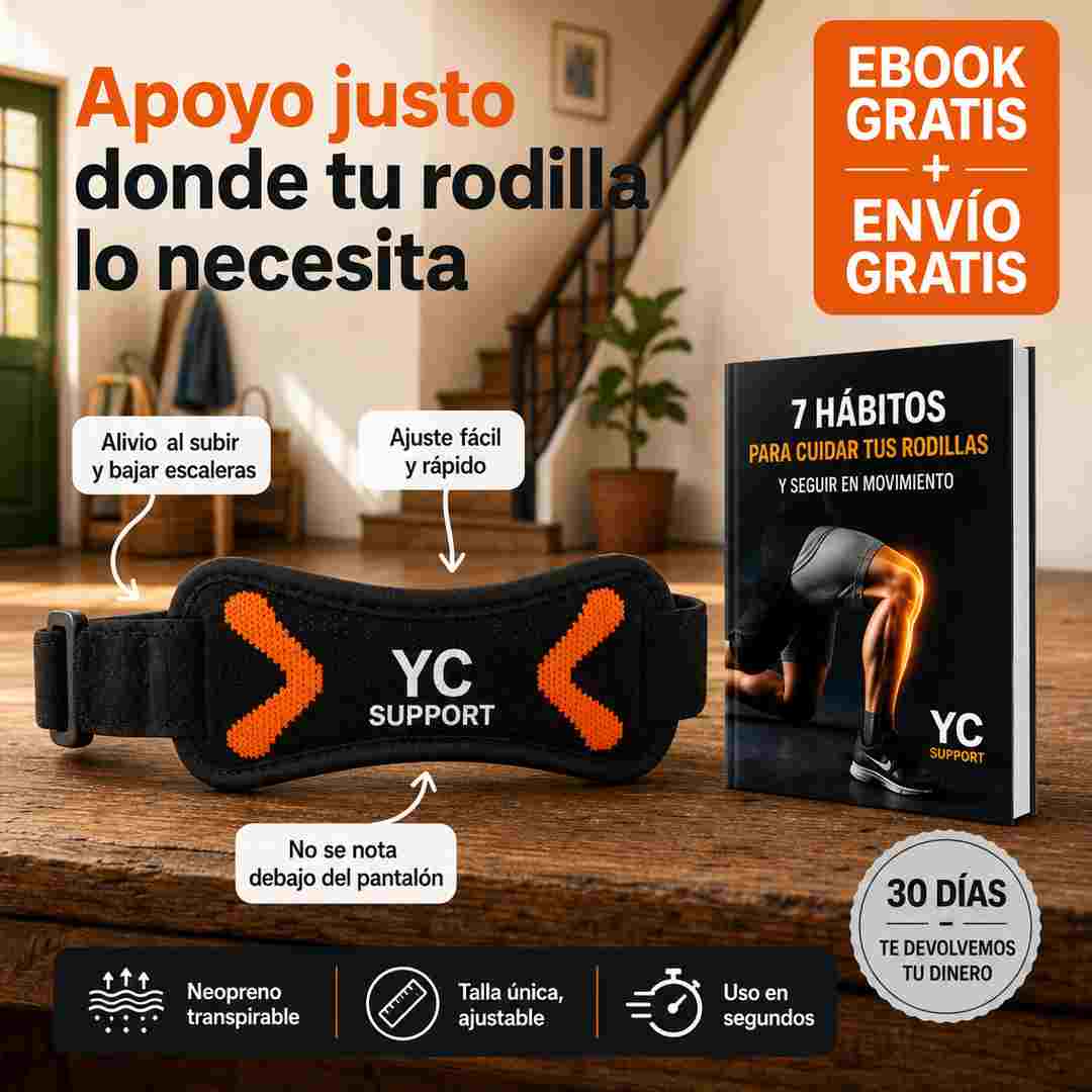 Soporte Ortopédico de Rótula Ajustable