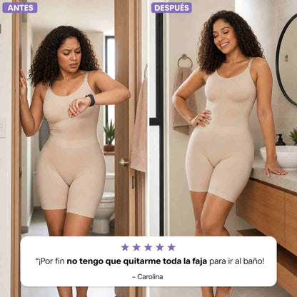 Kurvia - Faja Moldeadora con Abertura Trasera para Baño
