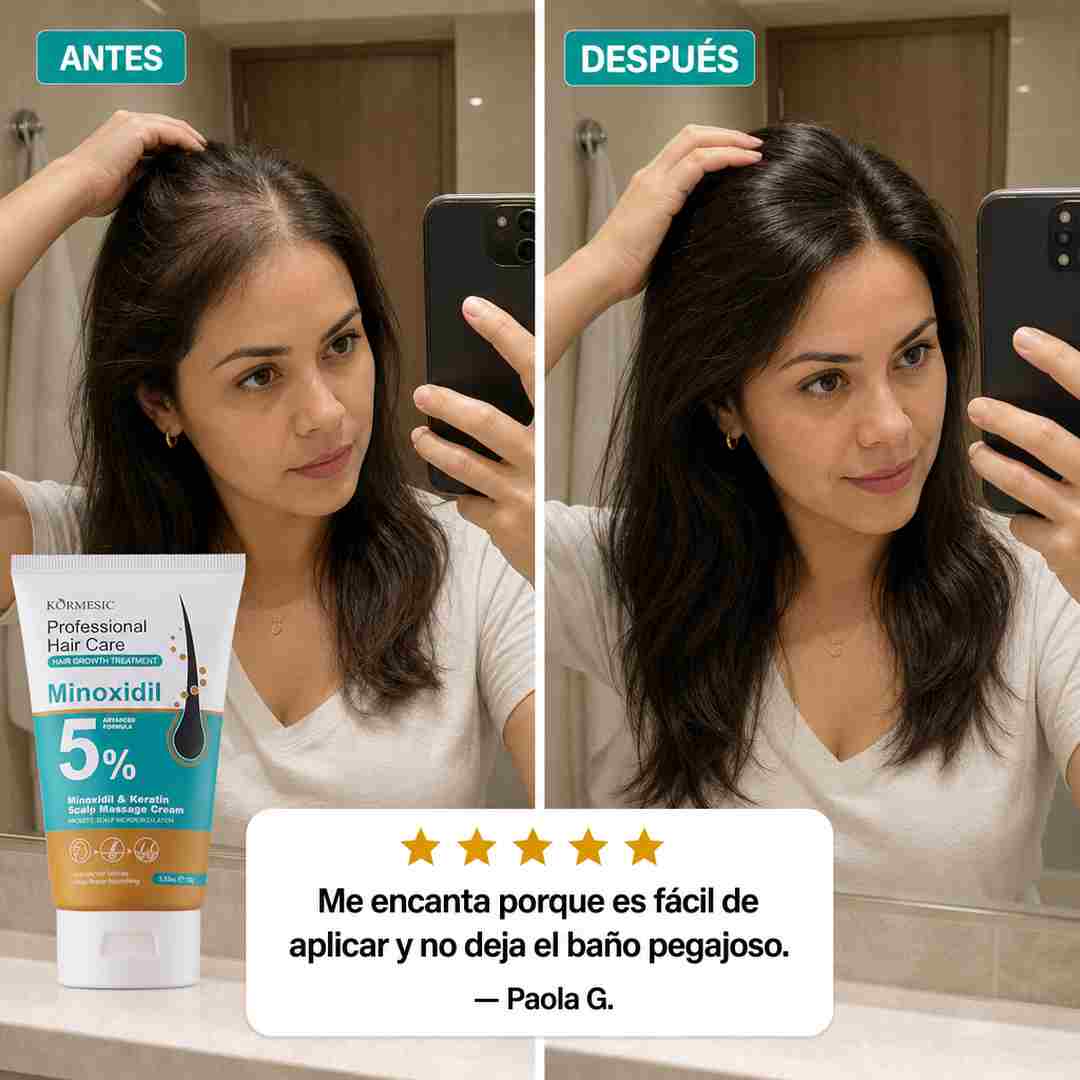 Crema Capilar KORMESIC - Cuero Cabelludo Activado y Mas Cuerpo - Descuento Especial Hoy