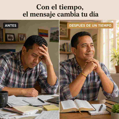 Pulsera Dios Tiene el Control - Combo Pareja (2 Unidades)