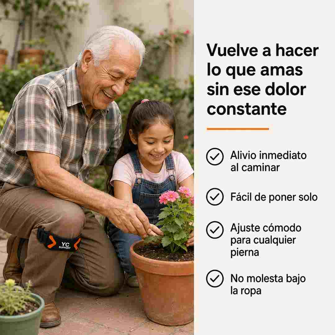 Soporte Ortopédico de Rótula Ajustable