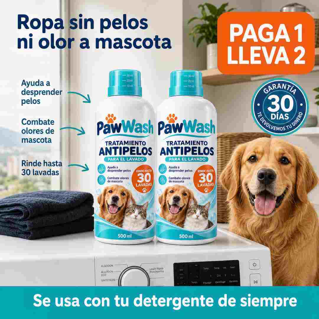 PawWash - Tratamiento Antipelos para el Lavado