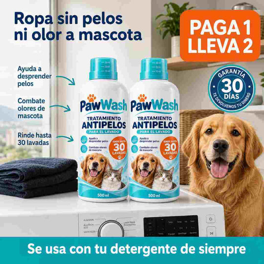 PawWash - Tratamiento Antipelos para el Lavado