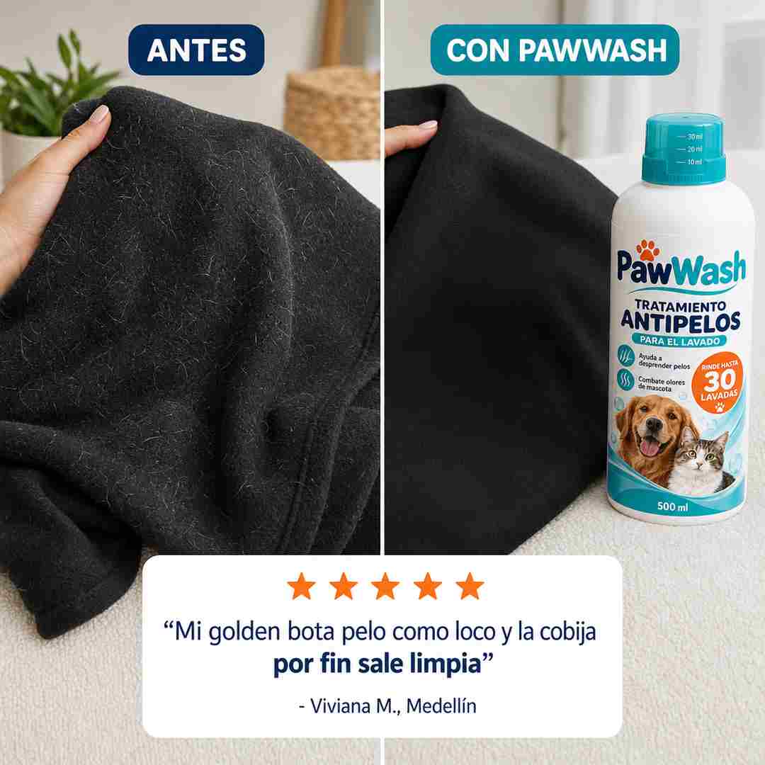 PawWash - Tratamiento Antipelos para el Lavado