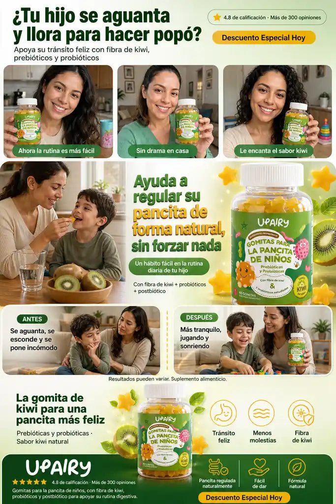 Gummies - Pancita Feliz de tu Hijo - Oferta de Lanzamiento
