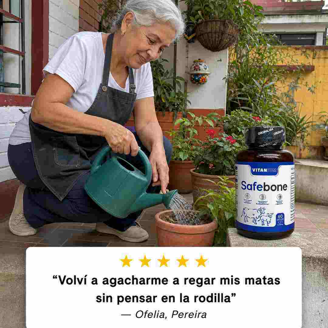Safebone - Suplemento para Articulaciones con Médula Ósea de Res (60 cápsulas)