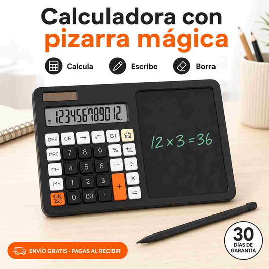 SUMAPAD calculadora con pizarra mágica
