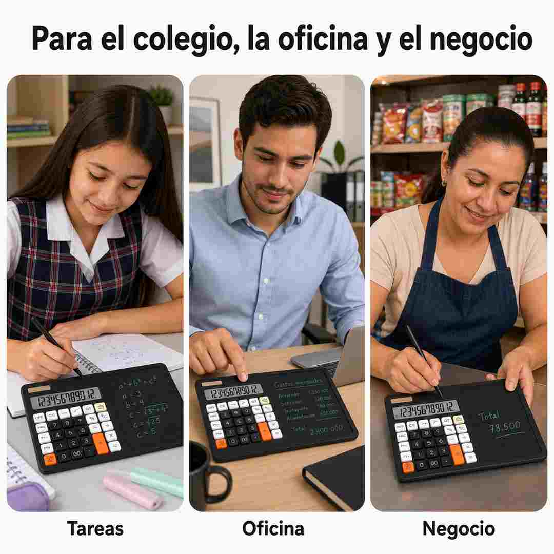 SUMAPAD calculadora con pizarra mágica